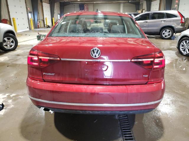  VOLKSWAGEN PASSAT 2017 Червоний