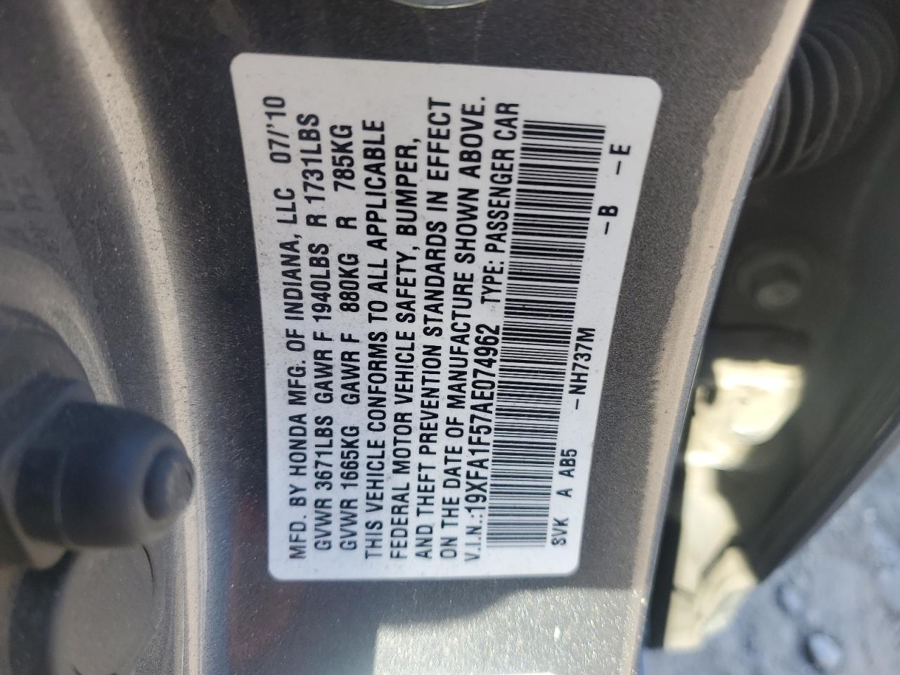 2010 Honda Civic - Image 12