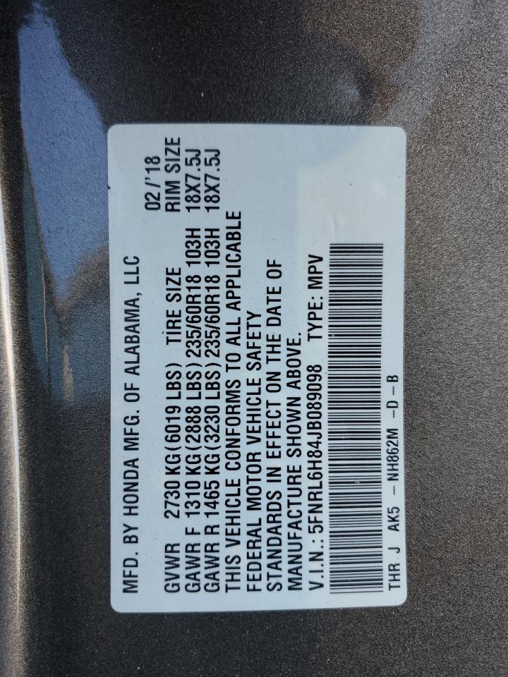 2018 Honda Odyssey - Image 13