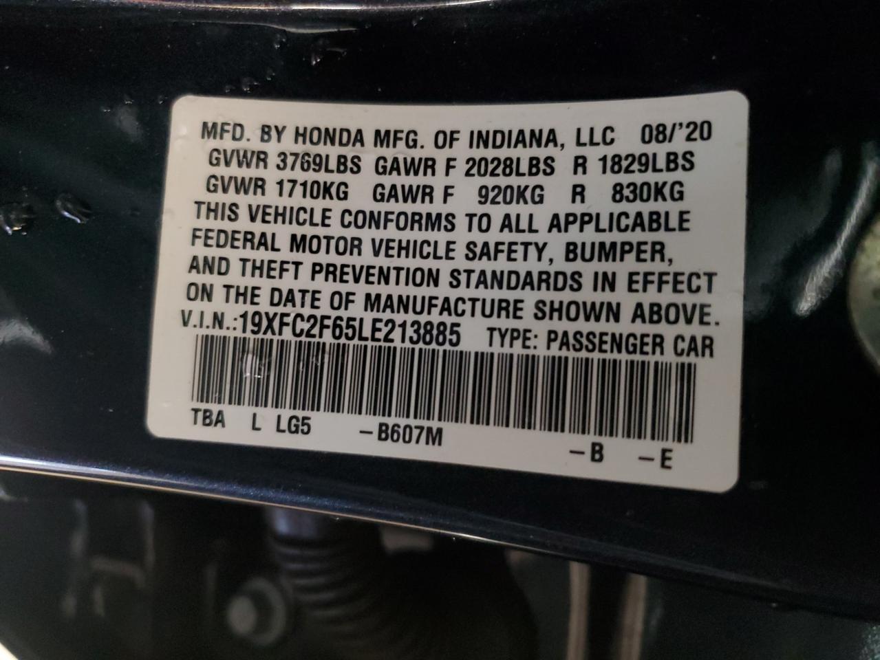 2020 Honda Civic - Image 12