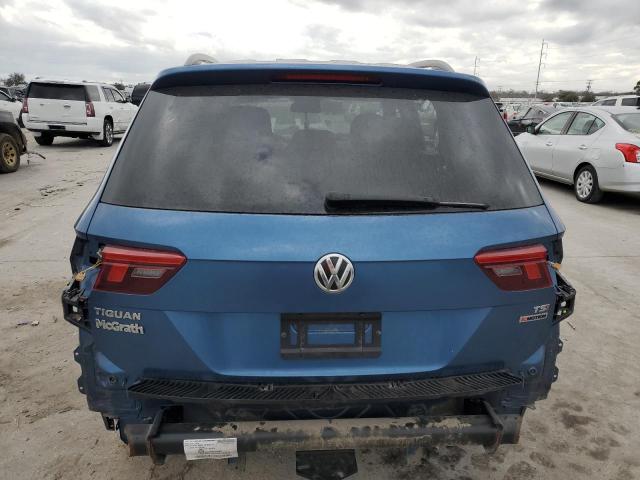  VOLKSWAGEN TIGUAN 2018 Синий