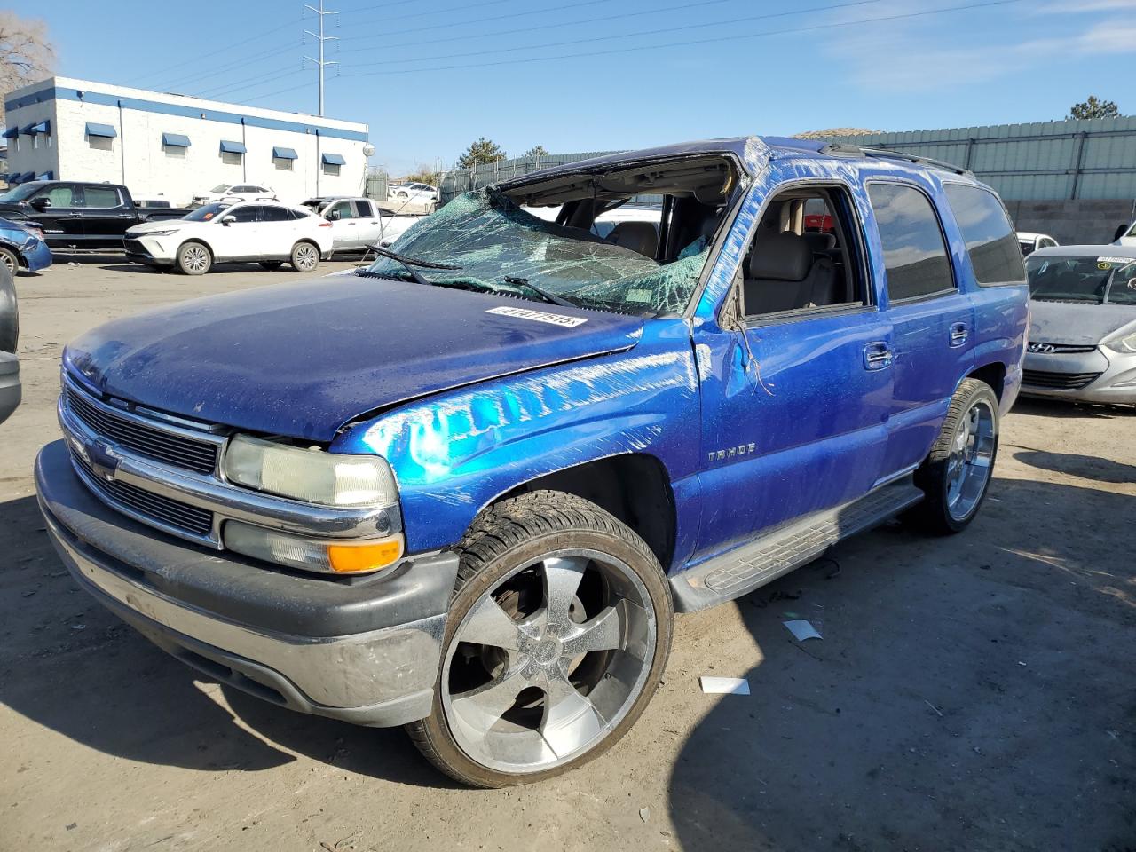 2003 Chevrolet Tahoe C1500 na sprzedaż w Albuquerque, NM - Rollover