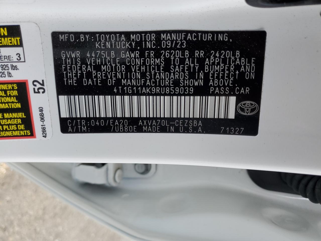 2024 Toyota Camry - Image 15