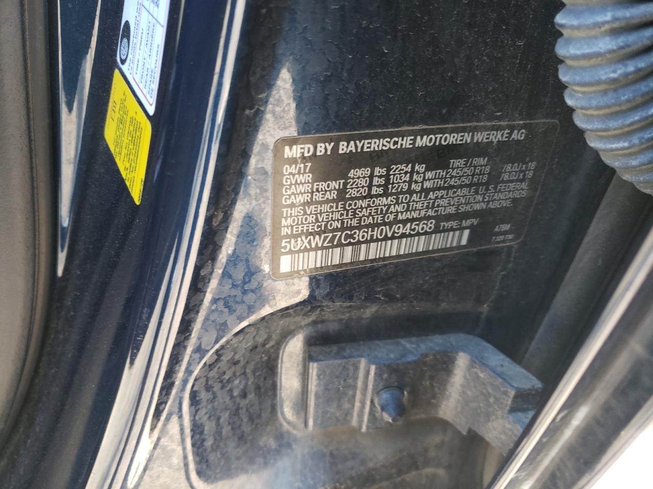 2017 BMW X3 - Image 14