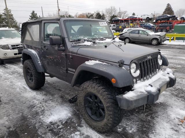 Позашляховики JEEP WRANGLER 2016 Чорний