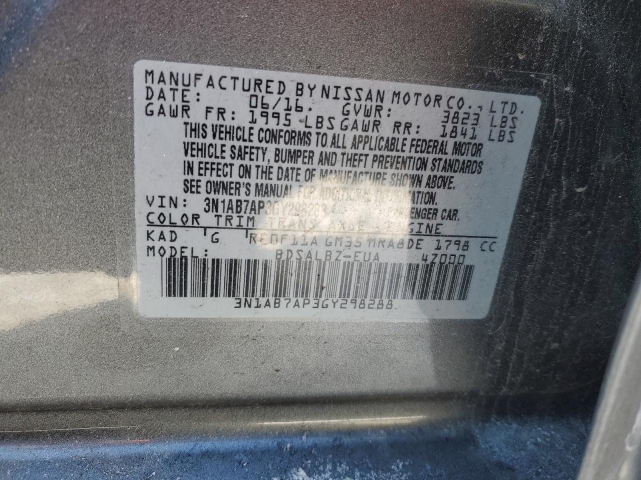 2016 Nissan Sentra - Image 12