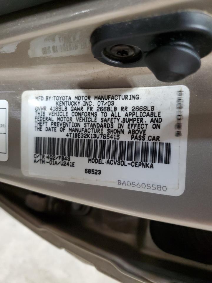 2003 Toyota Camry - Image 12