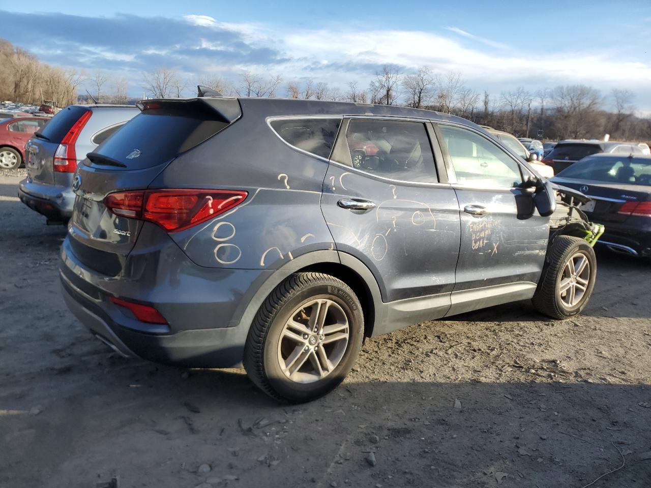 VIN 5XYZT3LBXHG431819 2017 HYUNDAI SANTA FE no.3