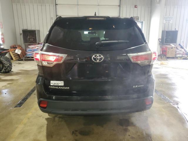  TOYOTA HIGHLANDER 2015 Чорний