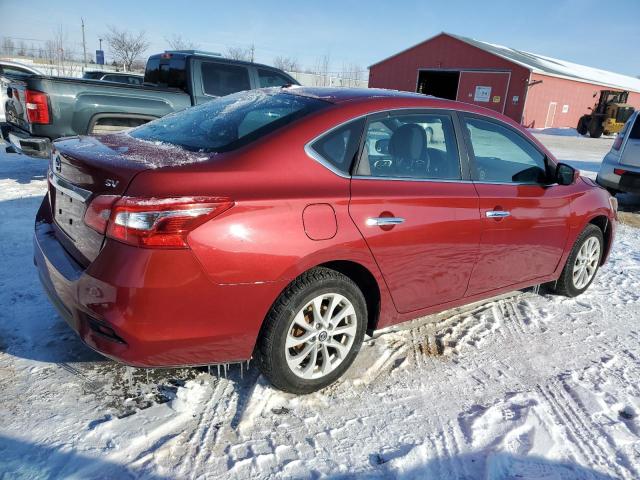 Sedans NISSAN SENTRA 2016 Czerwony