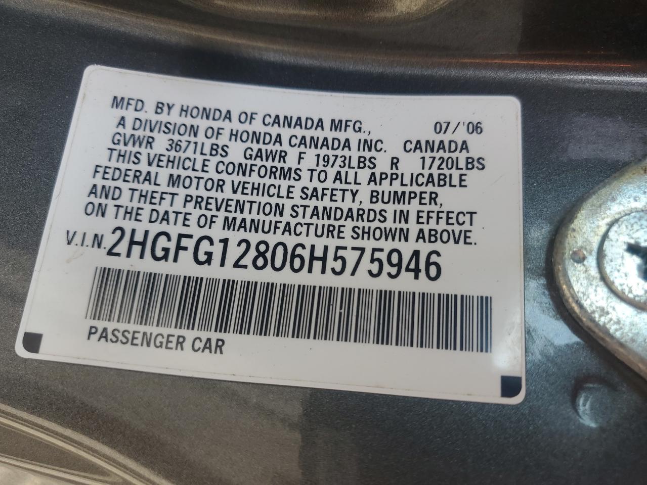 2006 Honda Civic - Image 12