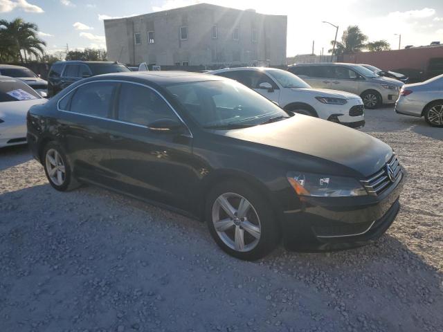  VOLKSWAGEN PASSAT 2012 Black