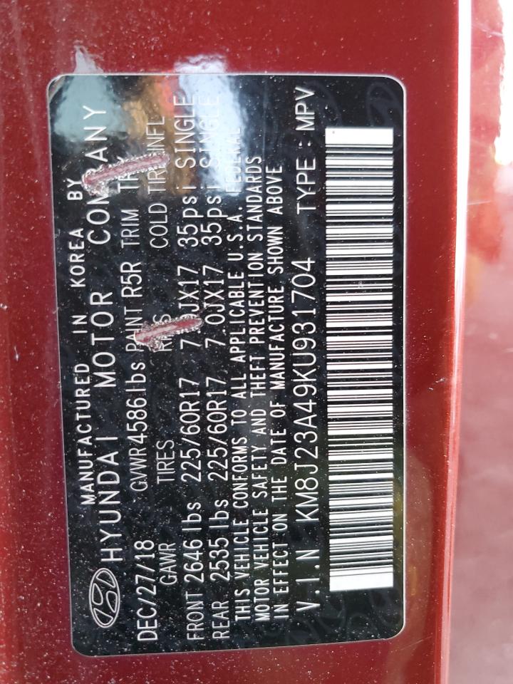 2019 Hyundai Tucson - Image 16