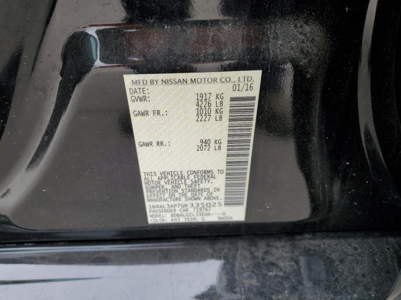2016 Nissan Altima - Image 12