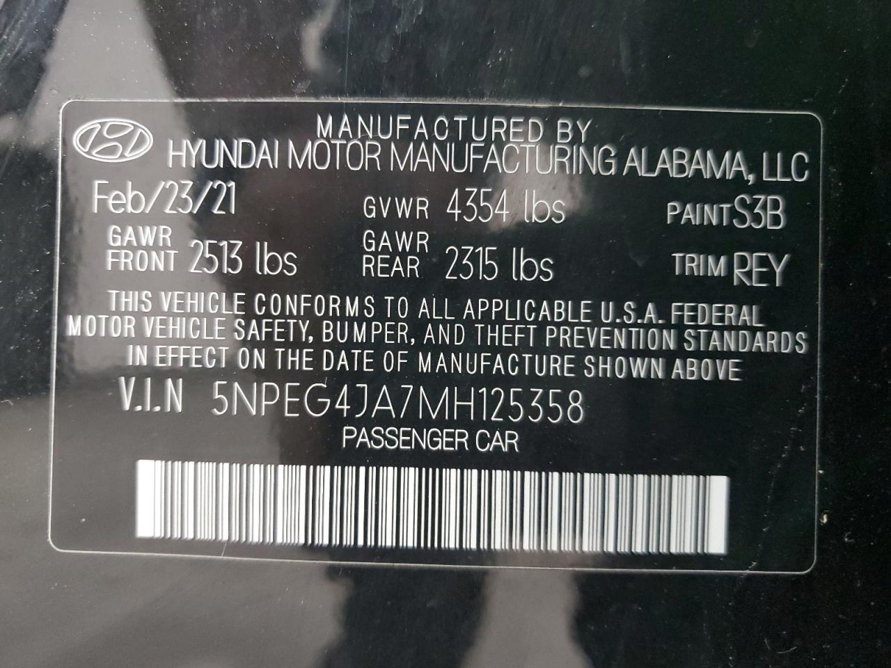 2021 Hyundai Sonata - Image 12