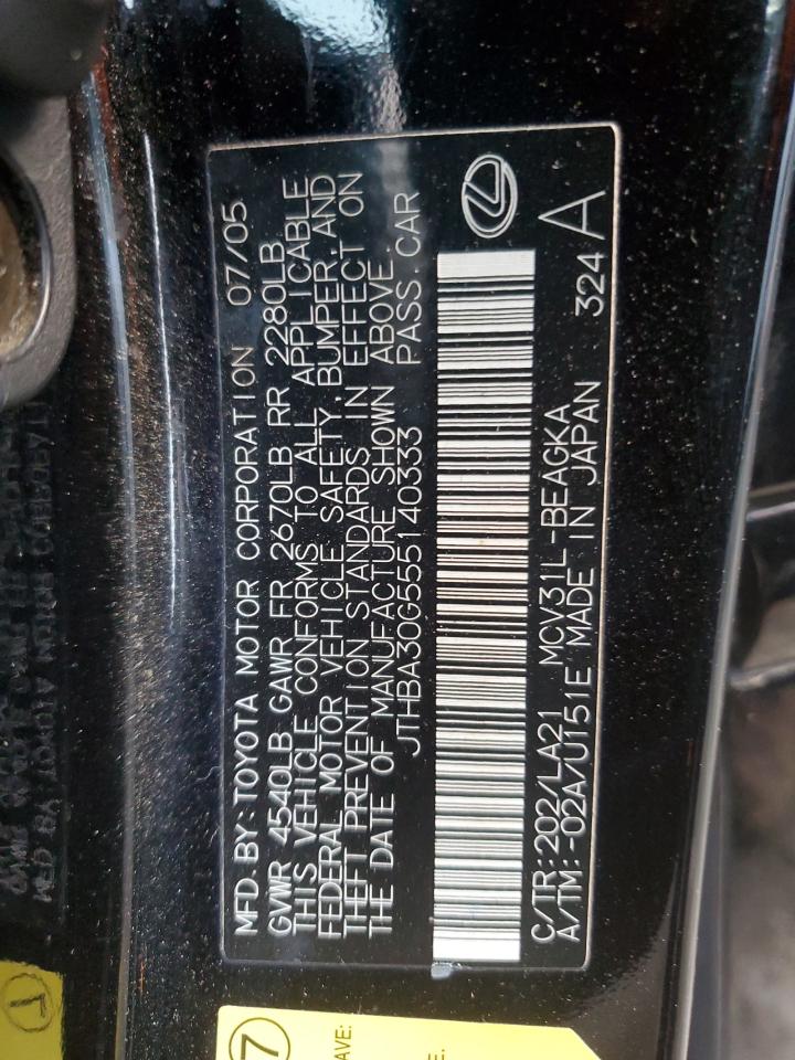 2005 Lexus ES - Image 13