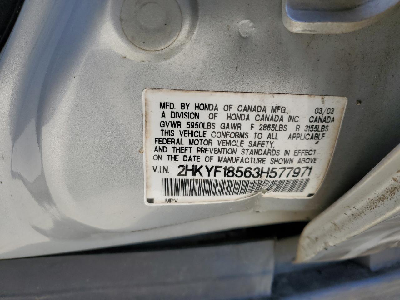 2003 Honda Pilot - Image 15