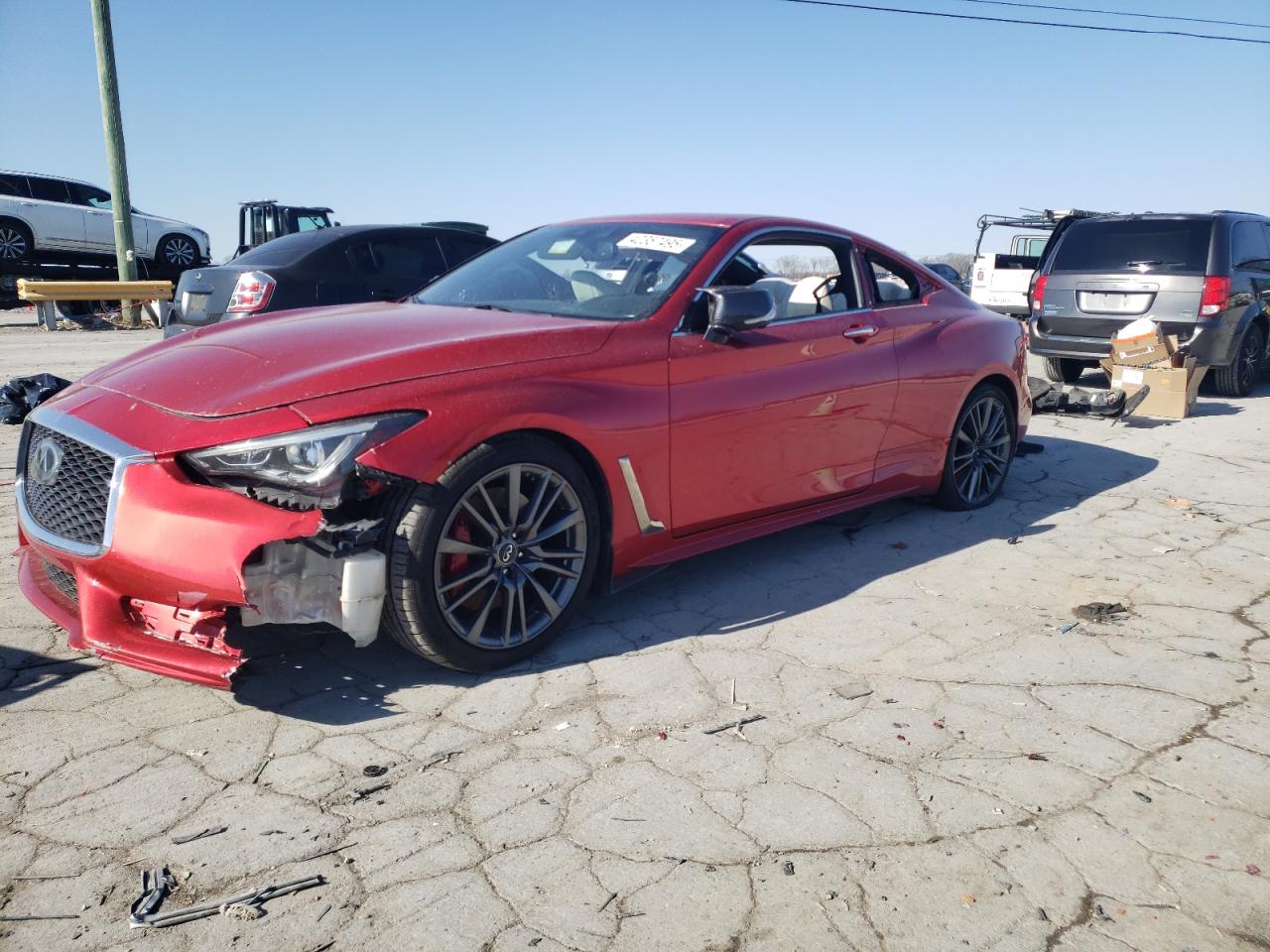 2017 Infiniti Q60 Red Sport 400 for Sale in Lebanon, TN - All Over