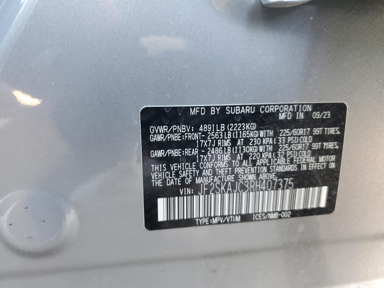 2024 Subaru Forester - Image 13