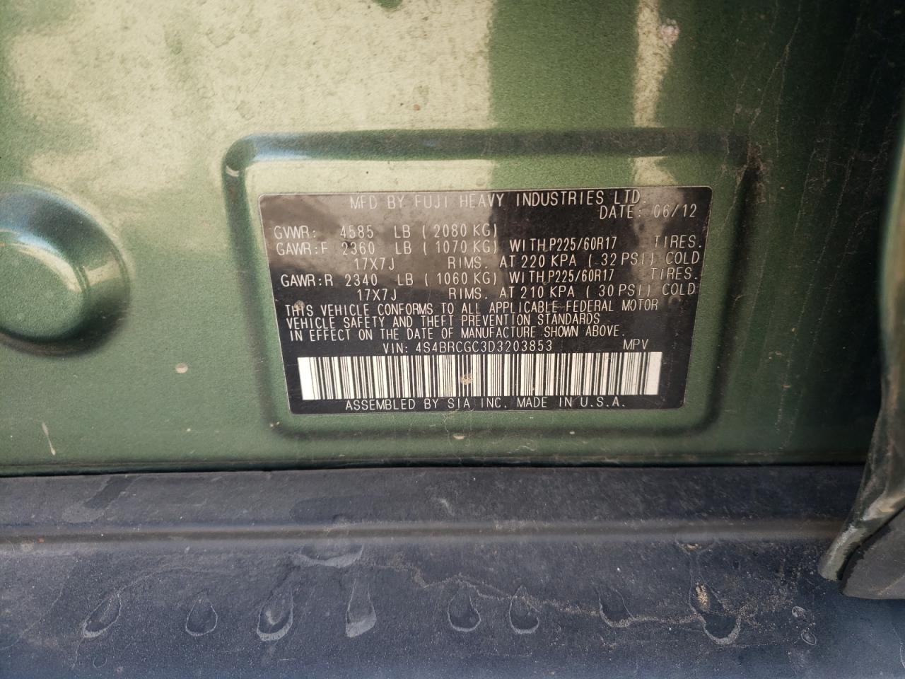 2013 Subaru Outback - Image 14