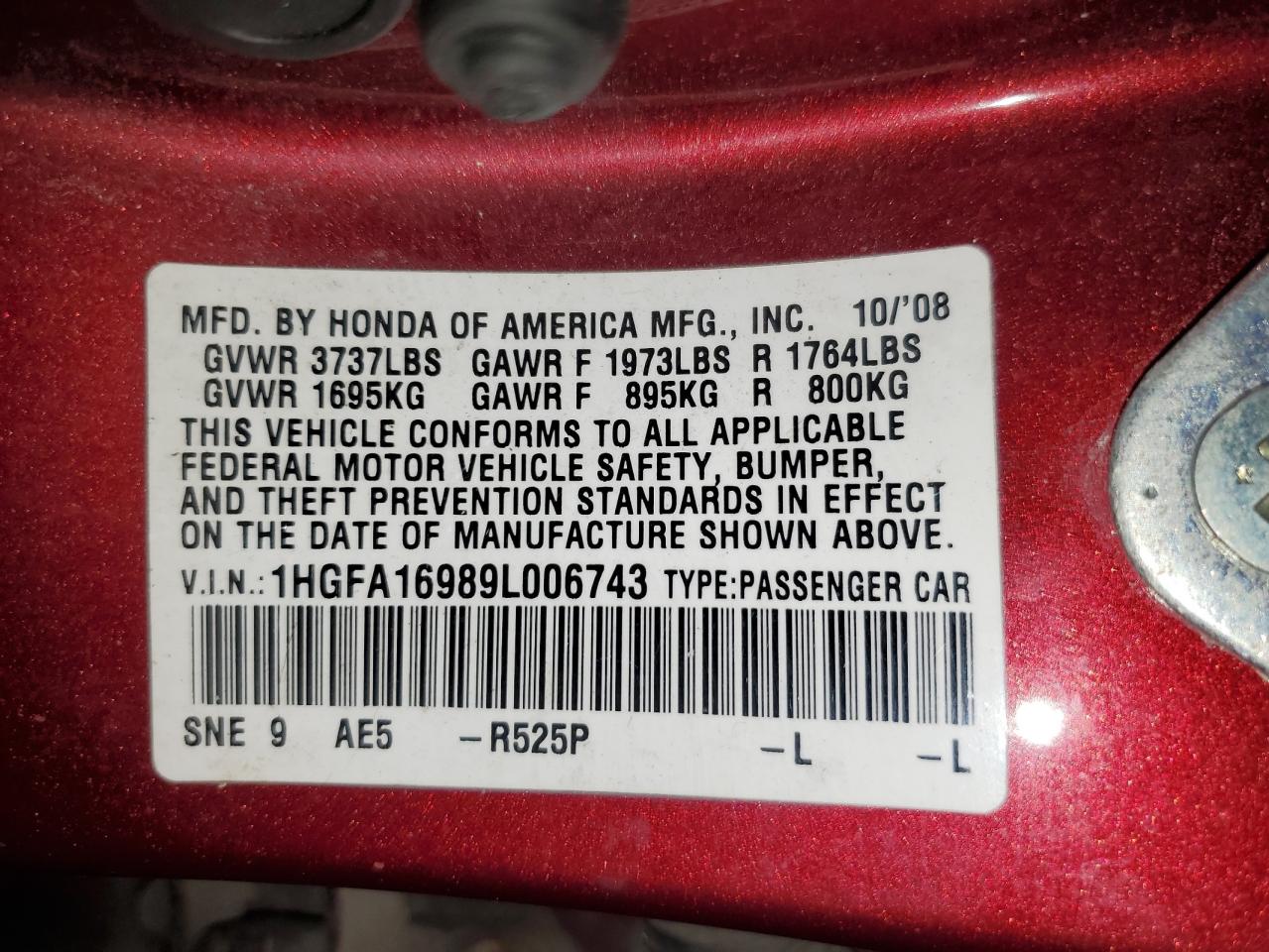 2009 Honda Civic - Image 15