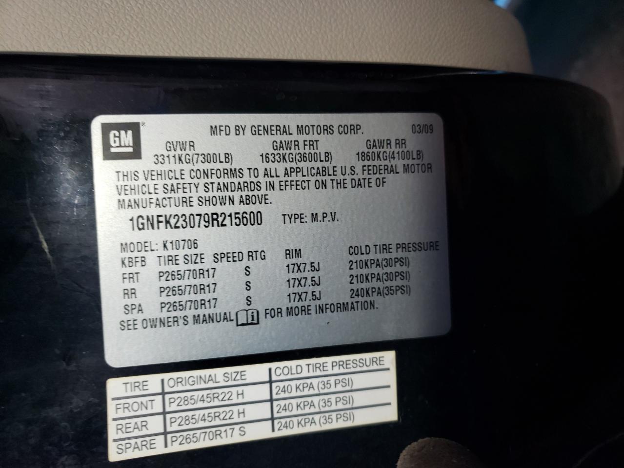 2009 Chevrolet Tahoe - Image 13