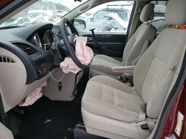  DODGE CARAVAN 2018 Red