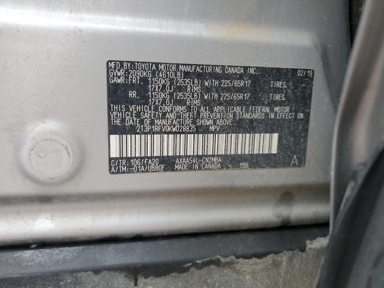 2019 Toyota RAV 4 - Image 13