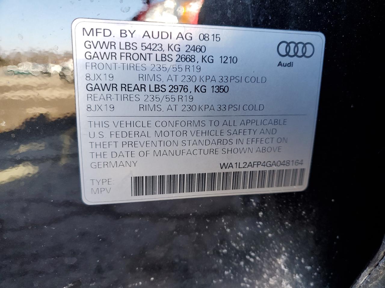 2016 Audi Q5 - Image 13