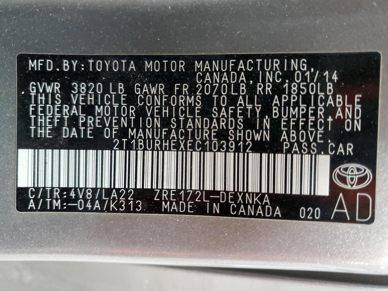 2014 Toyota Corolla - Image 12