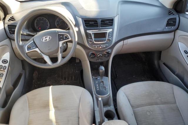  HYUNDAI ACCENT 2016 Червоний