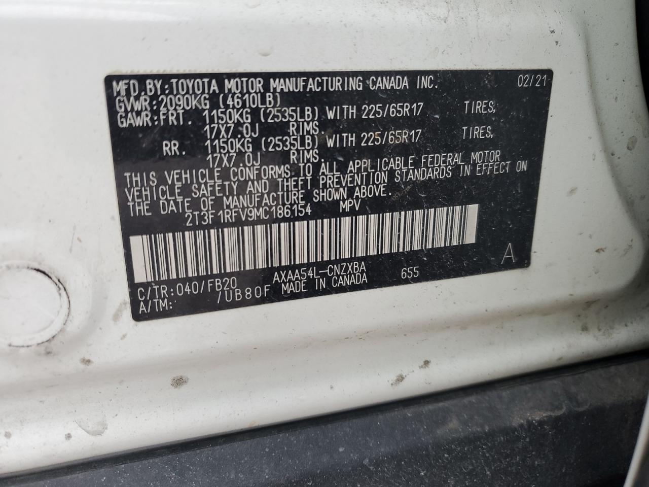 2021 Toyota RAV 4 - Image 12