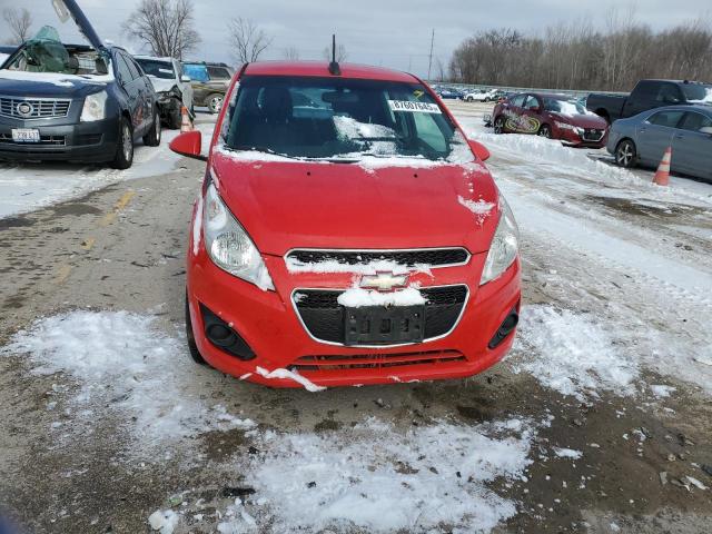 Hatchbacks CHEVROLET SPARK 2015 Czerwony