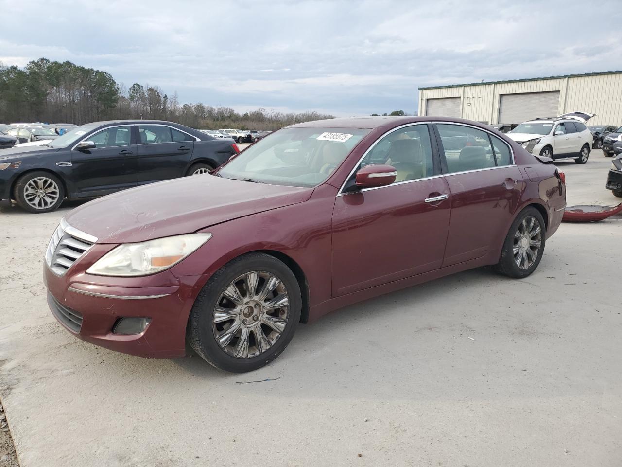 2009 Hyundai Genesis 3.8L de vânzare în Gaston, SC - Rear End