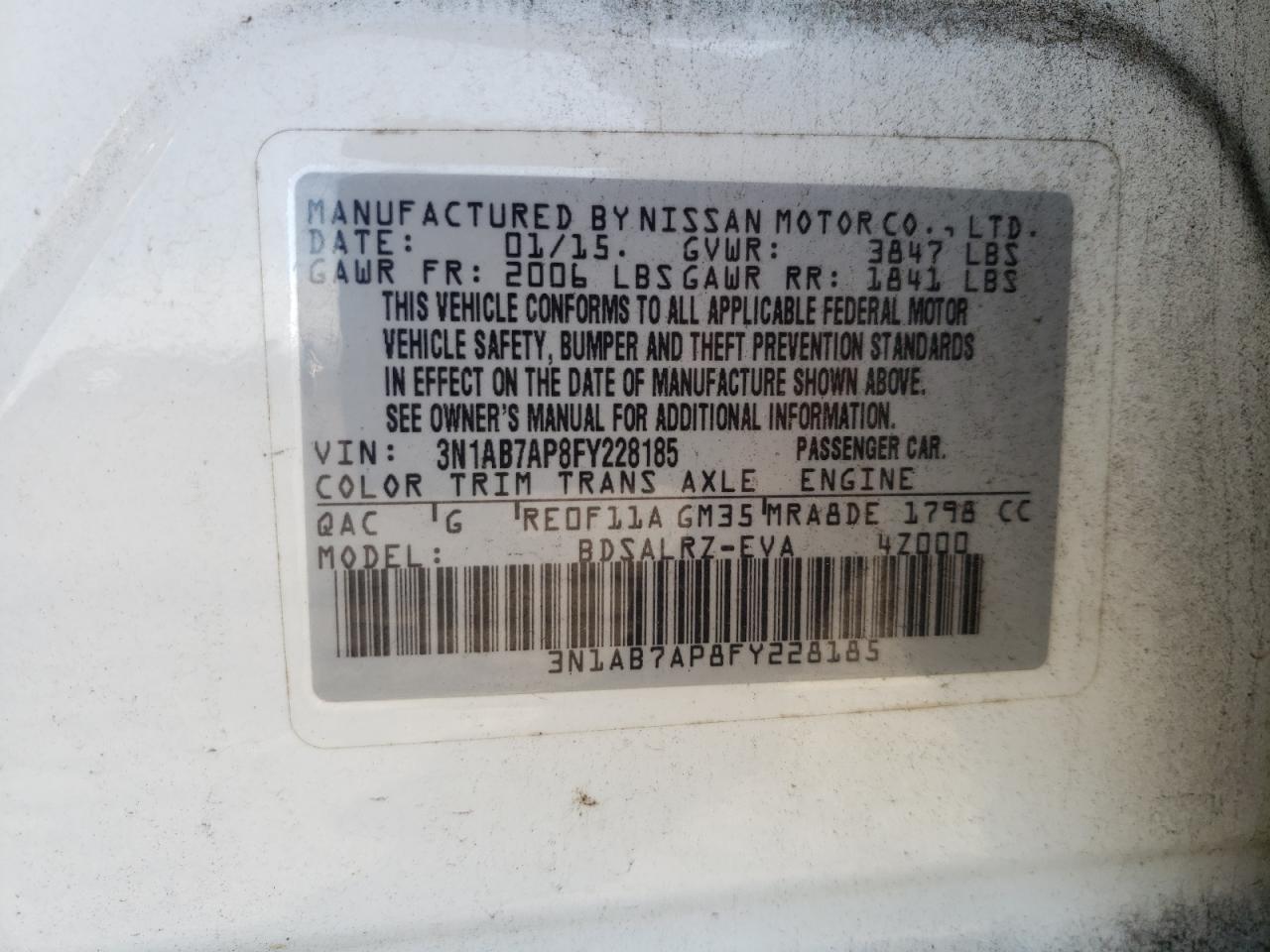2015 Nissan Sentra - Image 13