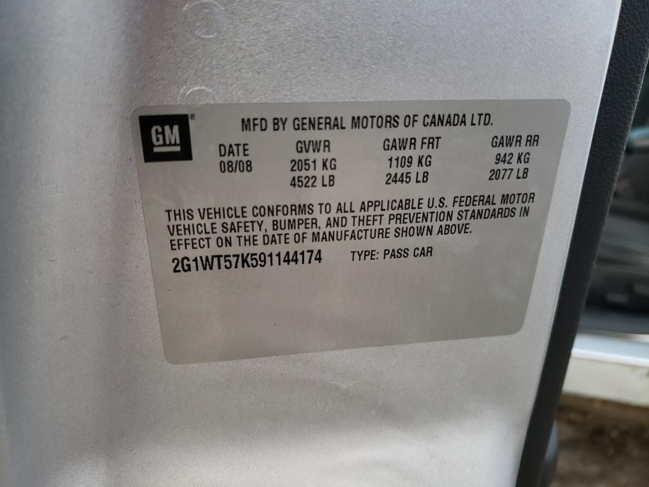 2009 Chevrolet Impala - Image 12