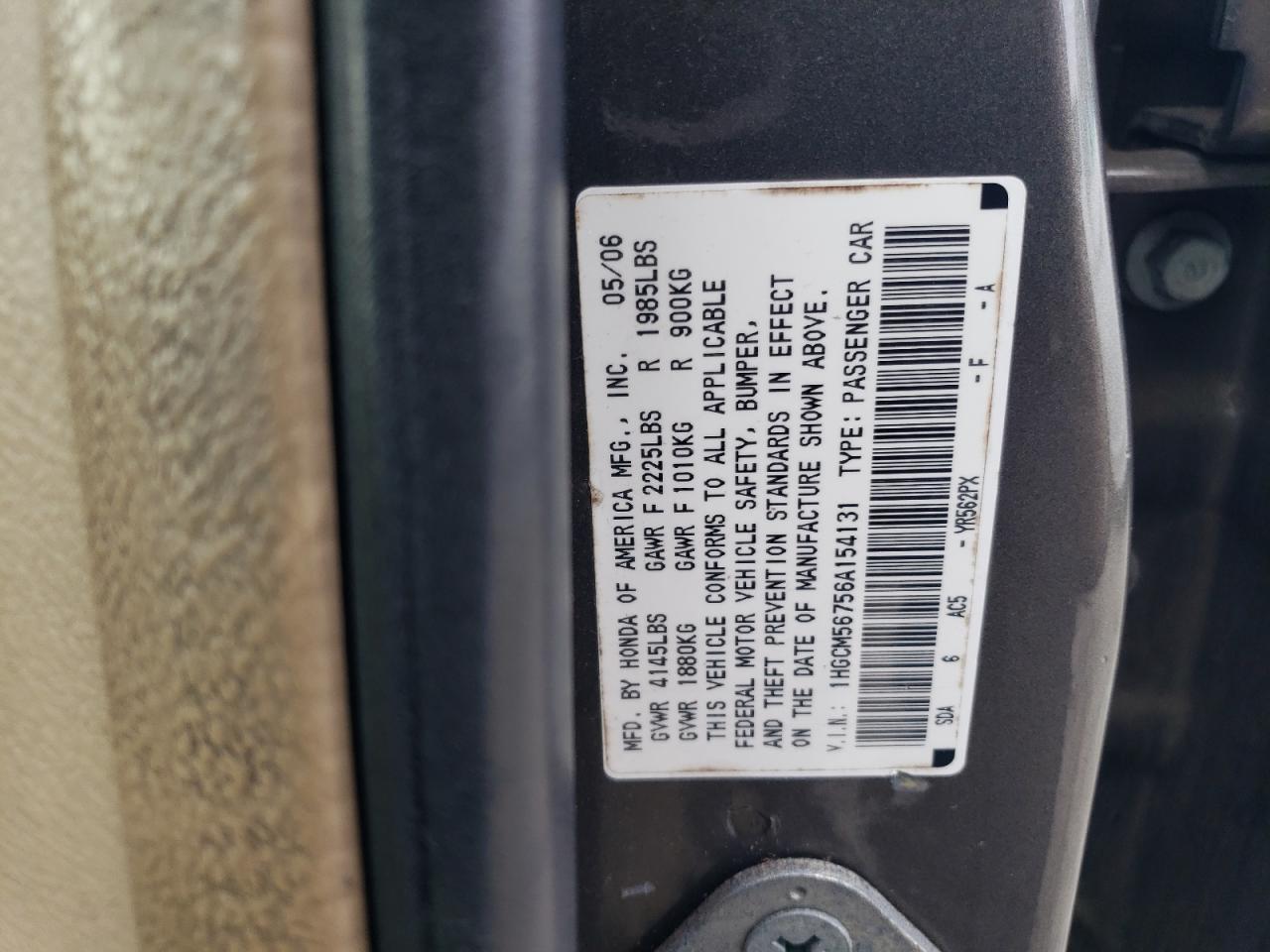 2006 Honda Accord - Image 12