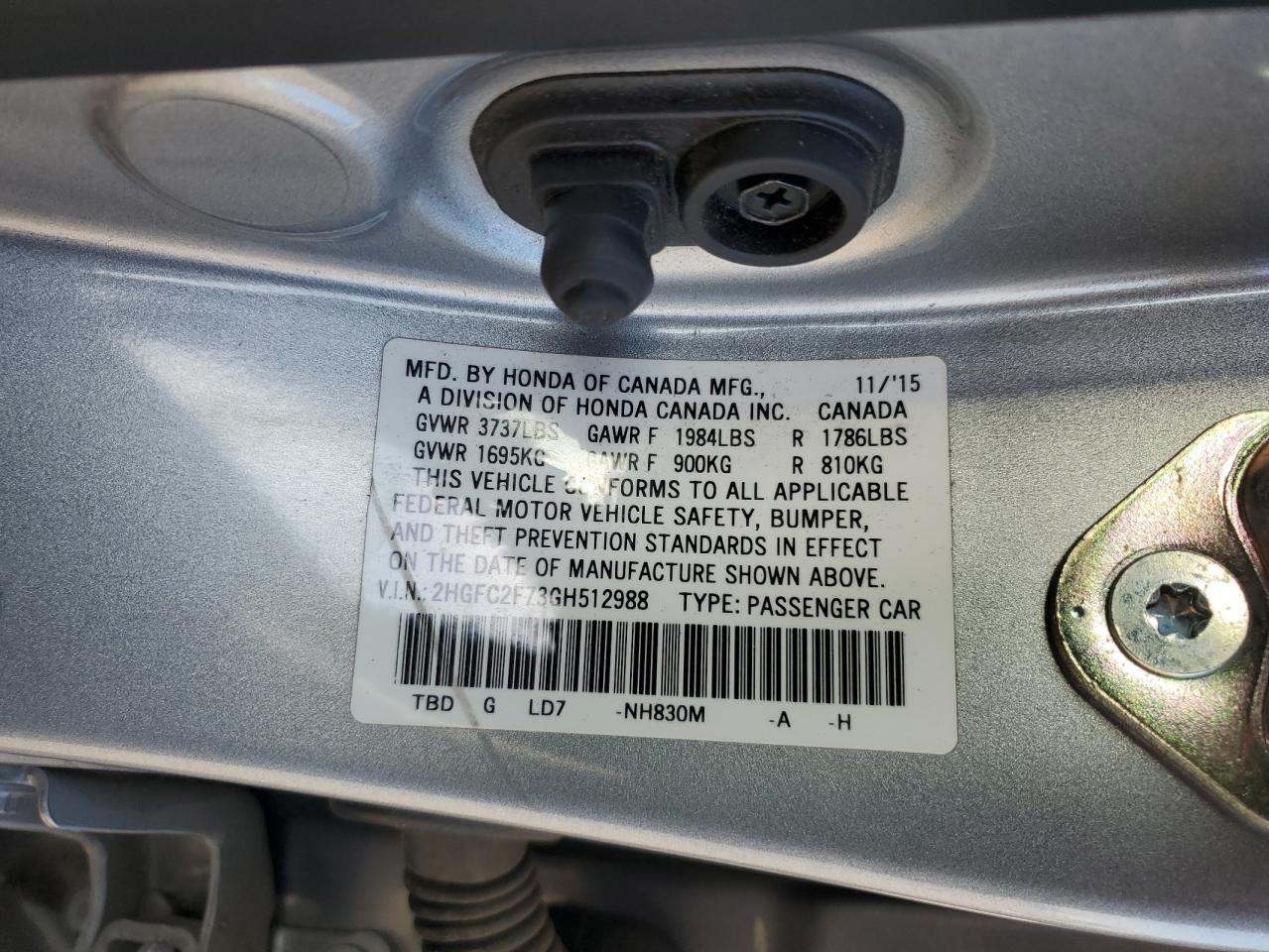 2016 Honda Civic - Image 13