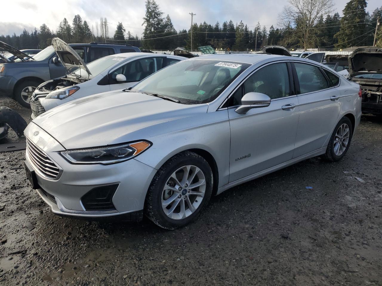 VIN 3FA6P0MU8KR265616 2019 FORD FUSION no.1