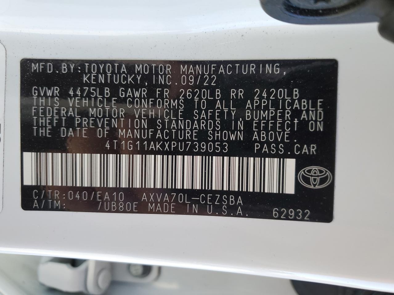 2023 Toyota Camry - Image 14