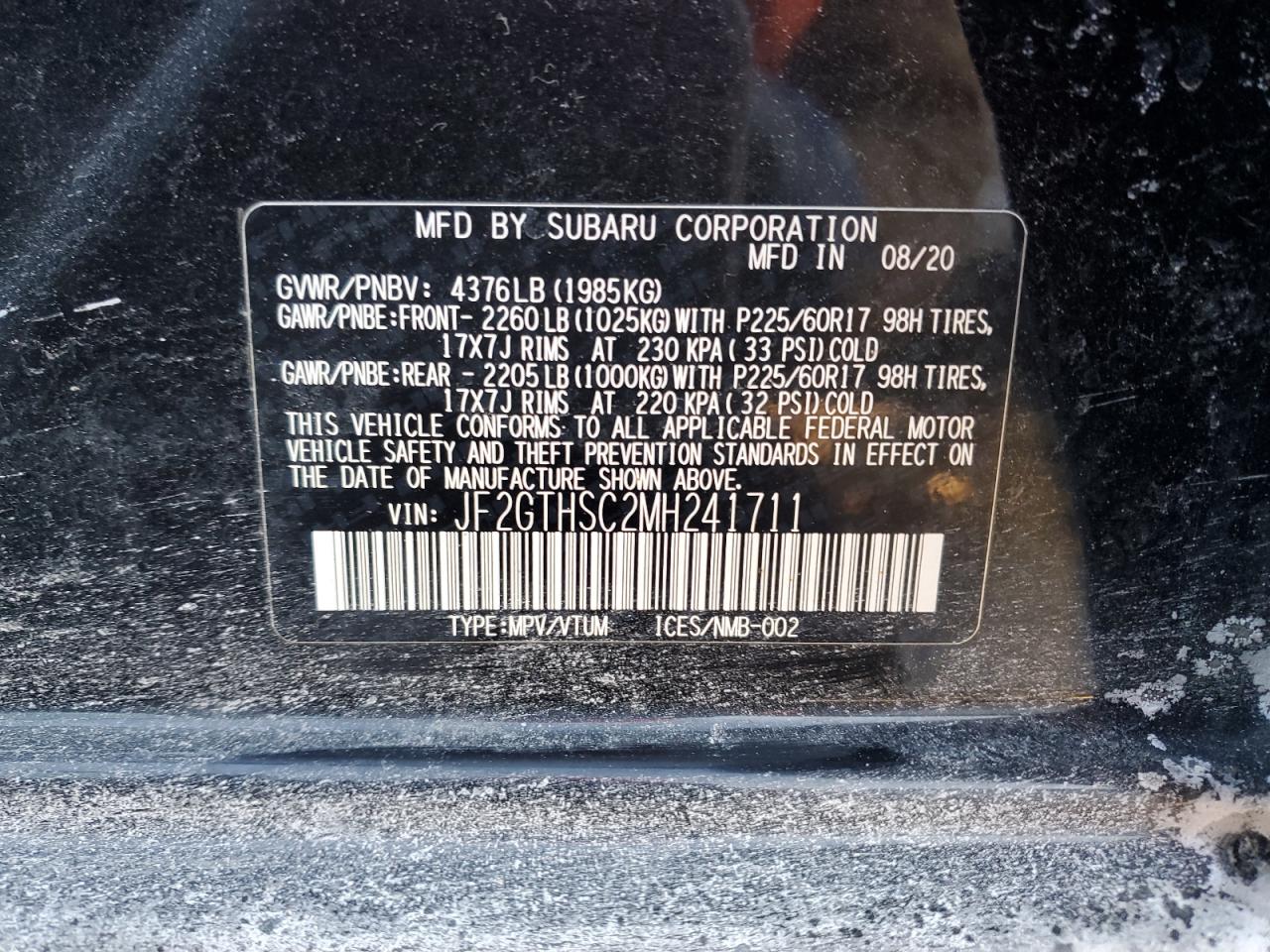 2021 Subaru XV - Image 14