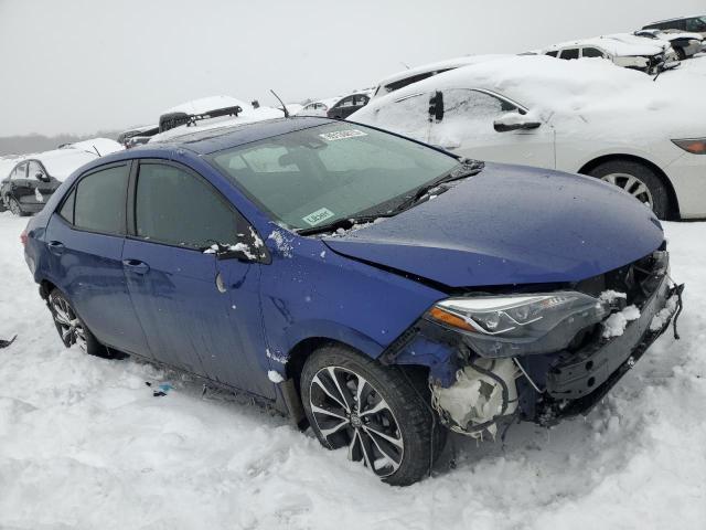  TOYOTA COROLLA 2017 Синий