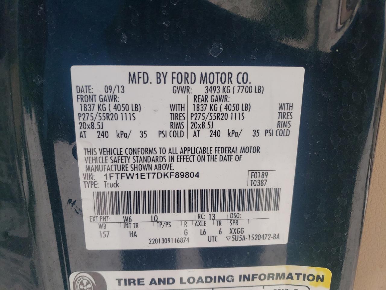 2013 Ford F-150 - Image 13