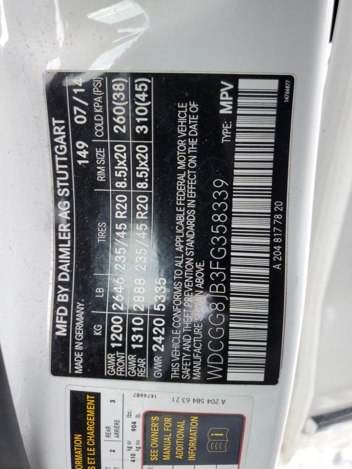 2015 Mercedes-Benz GLK-klasse - Image 12