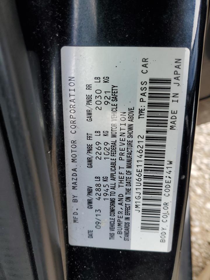 2014 Mazda 6 Sport VIN: JM1GJ1U66E1146212 Lot: 46846765