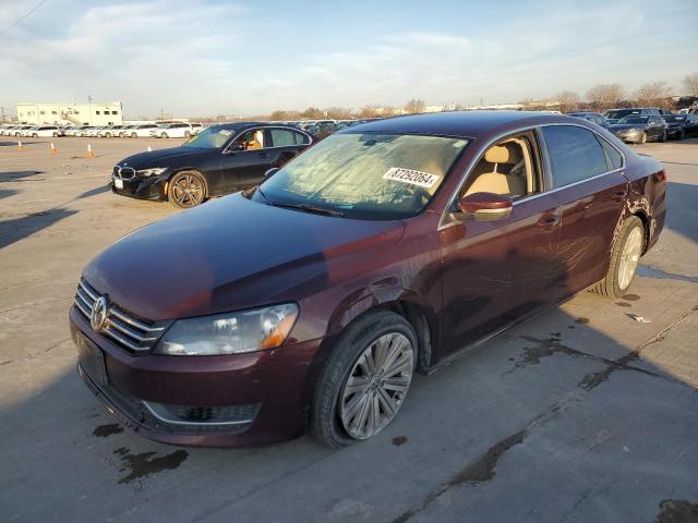 Седаны VOLKSWAGEN PASSAT 2012 Бургунди