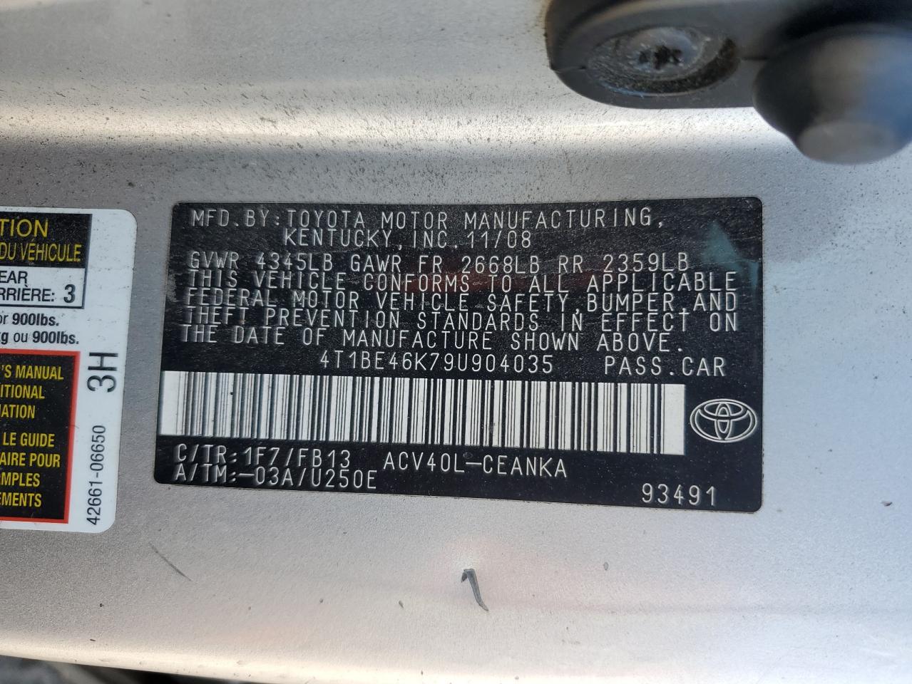 2009 Toyota Camry - Image 12