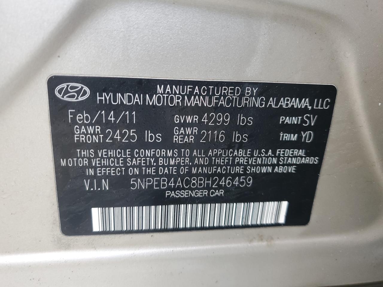 2011 Hyundai Sonata - Image 12