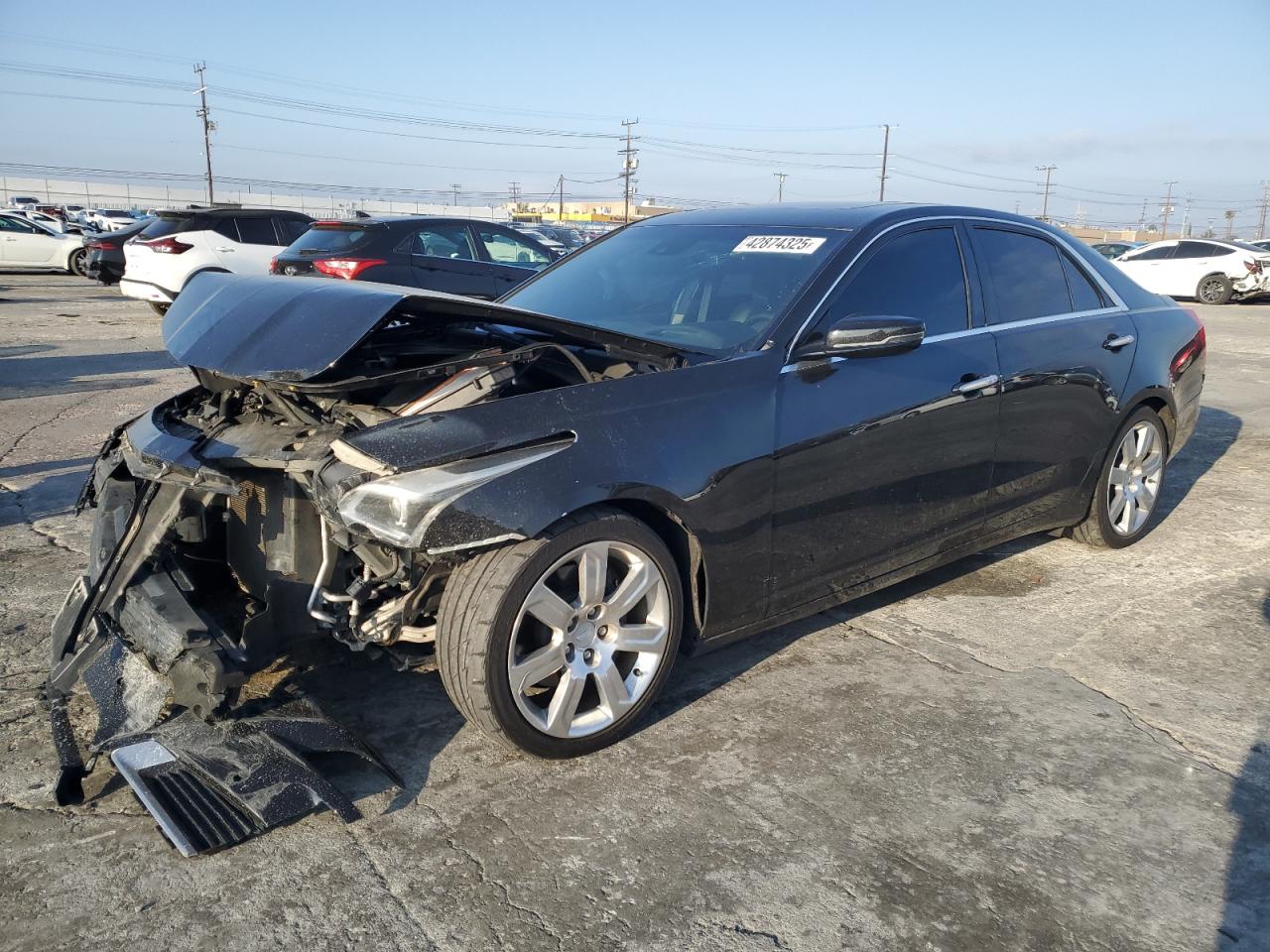 2015 Cadillac Cts Premium Collection продається в Sun Valley, CA - Front End