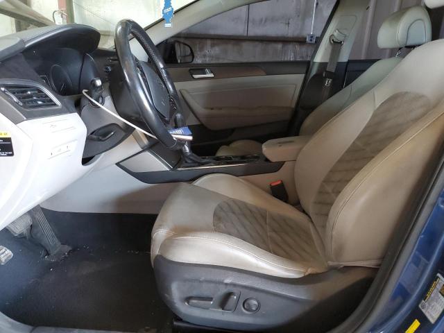  HYUNDAI SONATA 2017 Blue